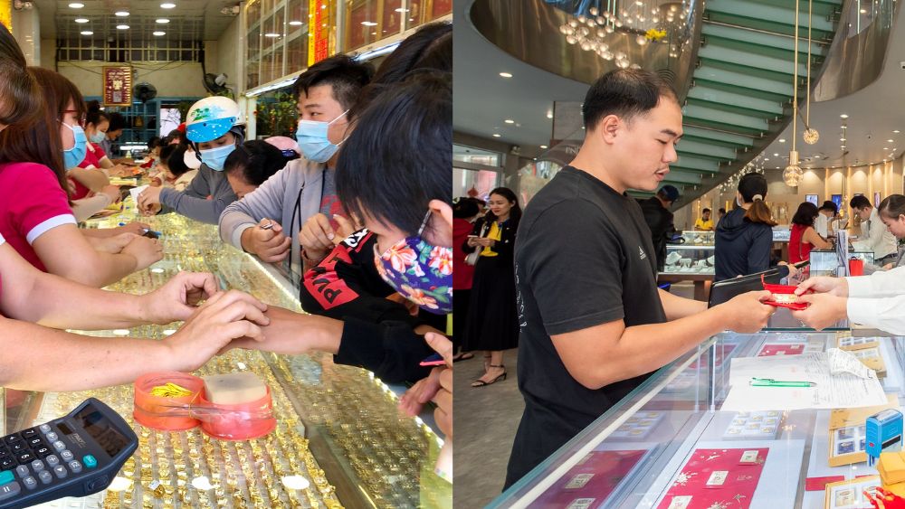 Mua vàng 750 ở đâu uy tín?