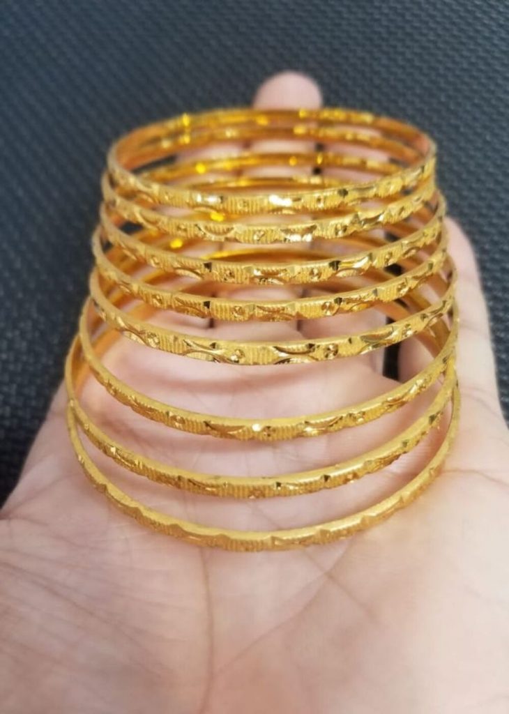 Những lưu ý khi mua bộ vòng ximen vàng 18k 7 chiếc