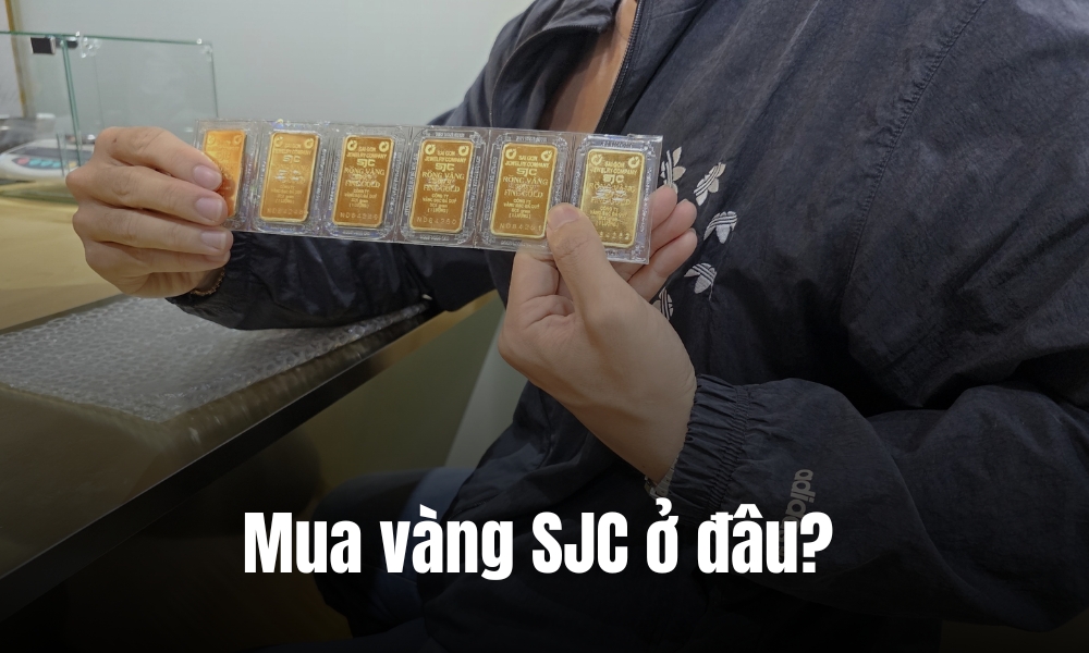Mua vàng SJC ở đâu uy tín