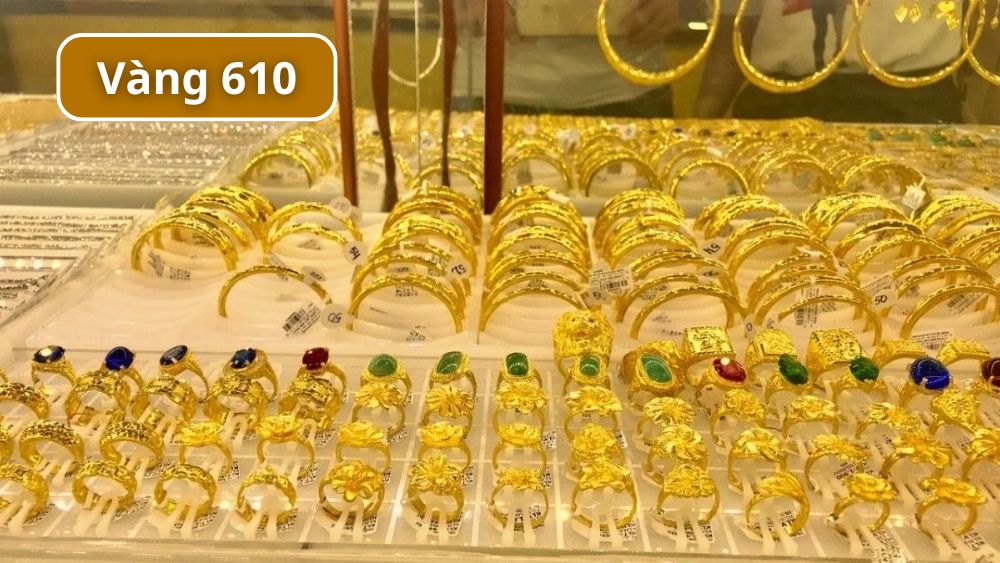 Vàng 610 là vàng gì?