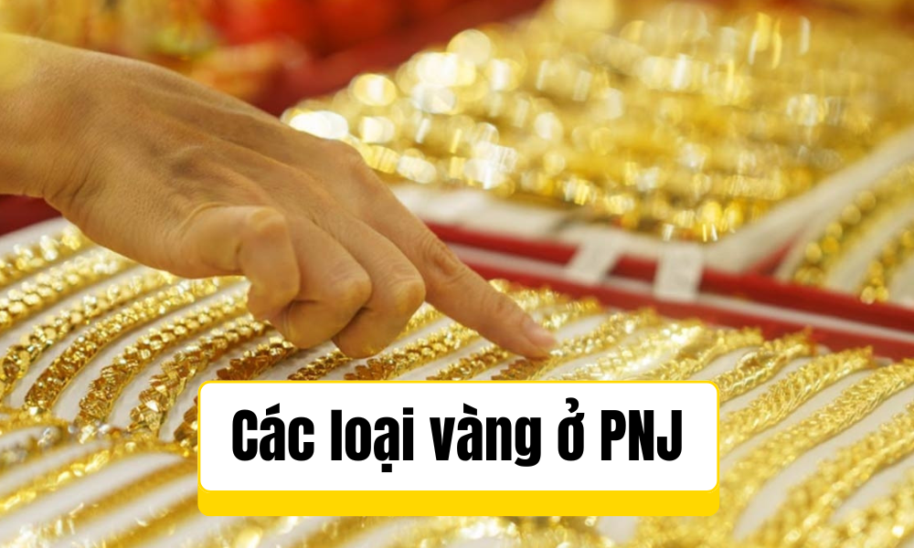 Vàng PNJ là vàng gì và có mấy loại