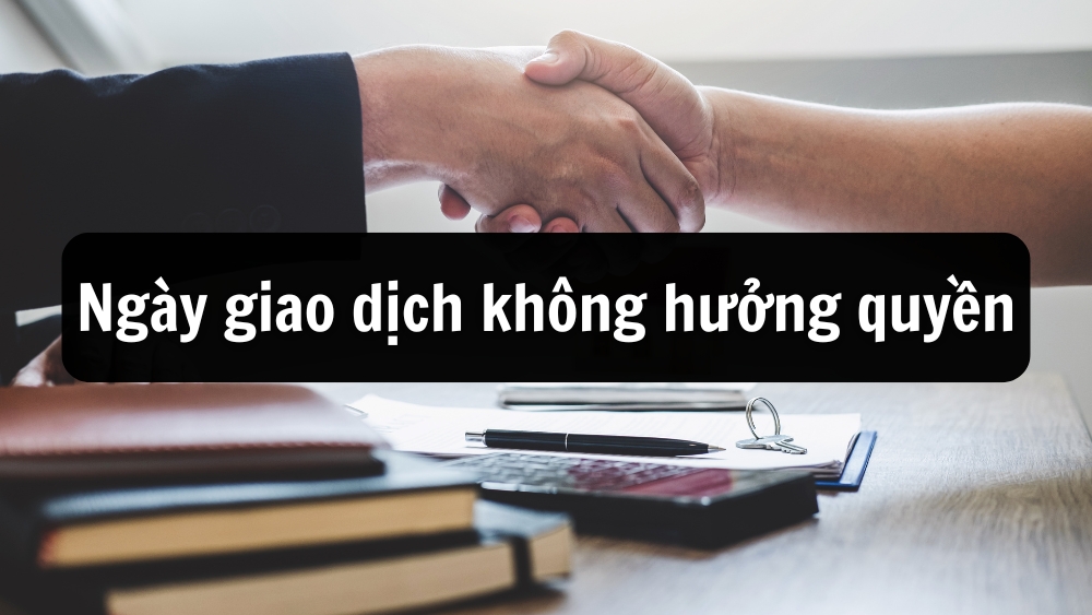 Giá cổ phiếu giảm sau ngày giao dịch không hưởng quyền là cơ hội mua vào không?