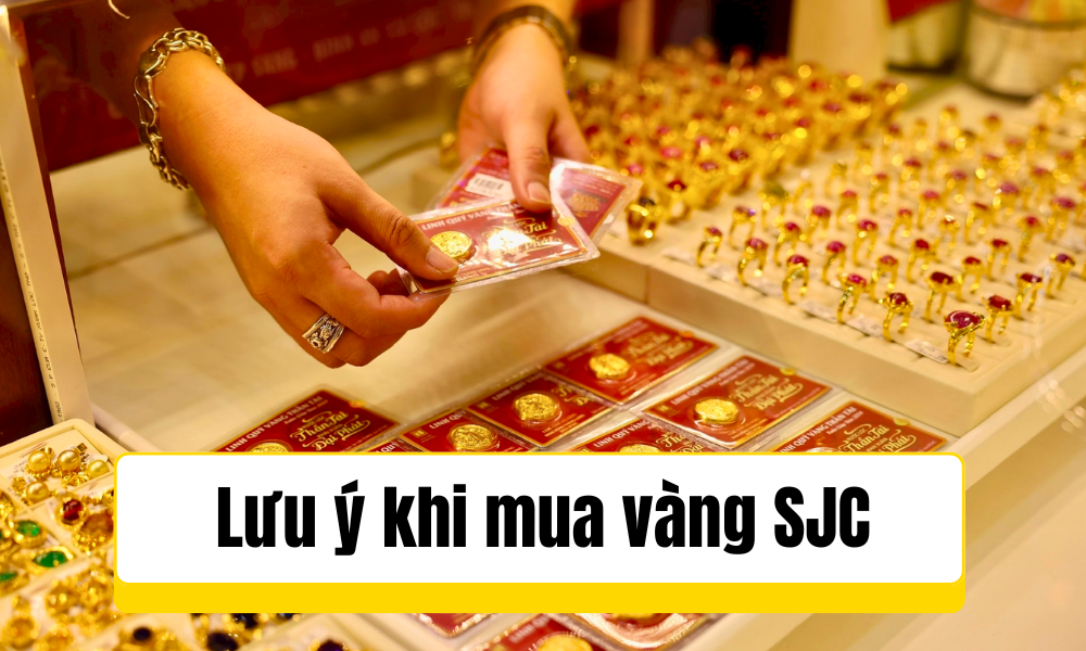 Lưu ý khi mua vàng - Vàng SJC là vàng gì