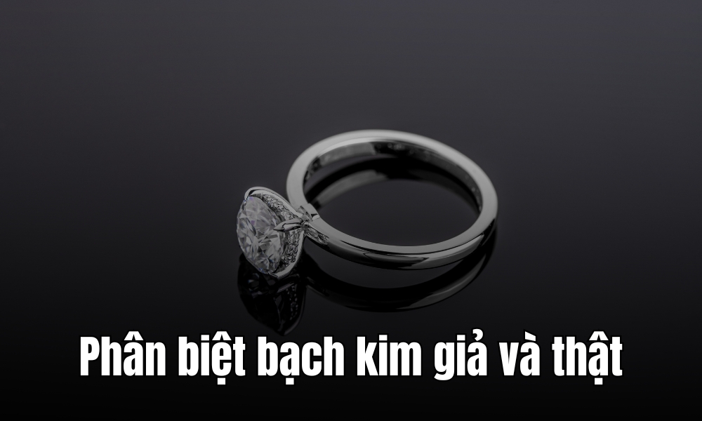Mẹo phân biệt bạch kim thật và giả khi mua trang sức