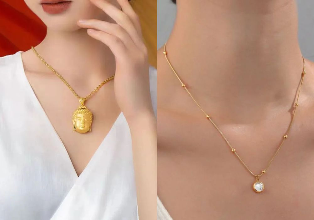 Mua dây chuyền vàng 9999 nữ 1 chỉ ở đâu uy tín