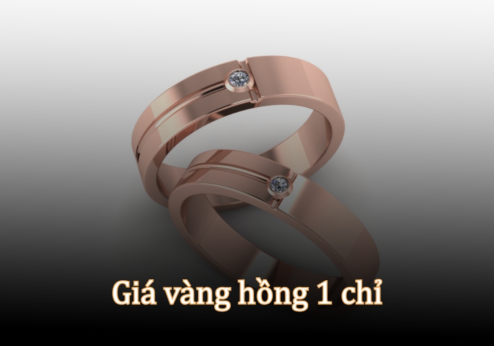 Giá vàng hồng bao nhiêu 1 chỉ
